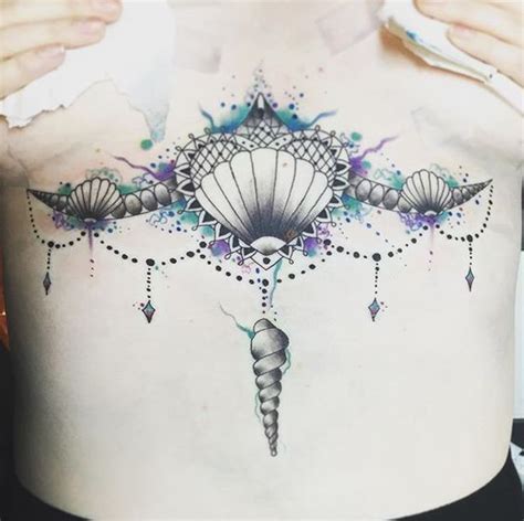 underboob tattoo women|23 sternum tattoos that prove the underboob is underrated